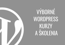 Výborné WordPress kurzy a školenia + zľava Výborné WordPress kurzy a školenia