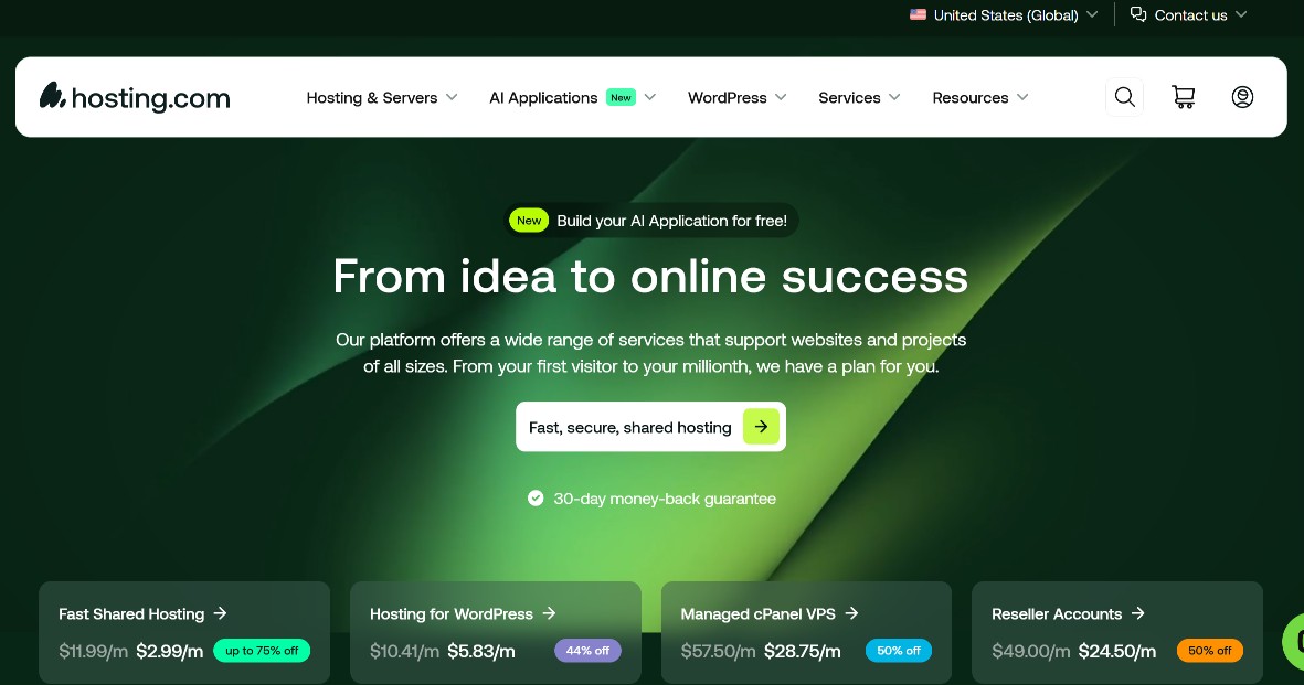 Hosting.com hosting